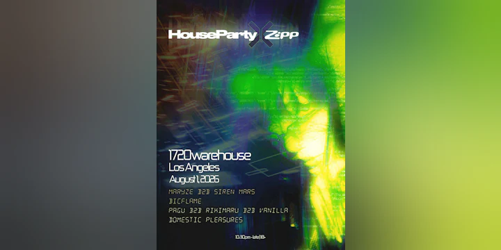 House Party x Zipp