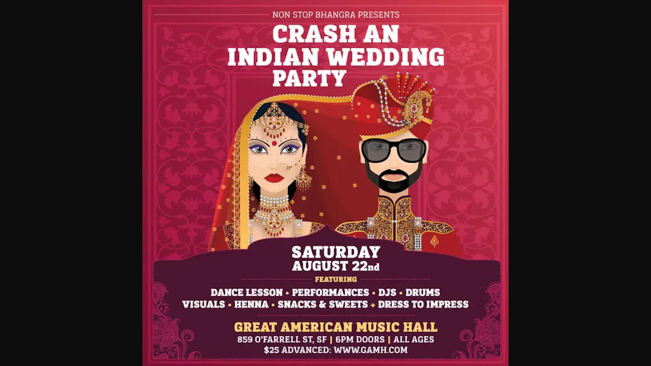 Crash an Indian Wedding Party
