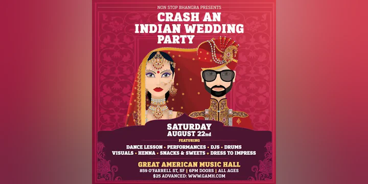 Crash an Indian Wedding Party