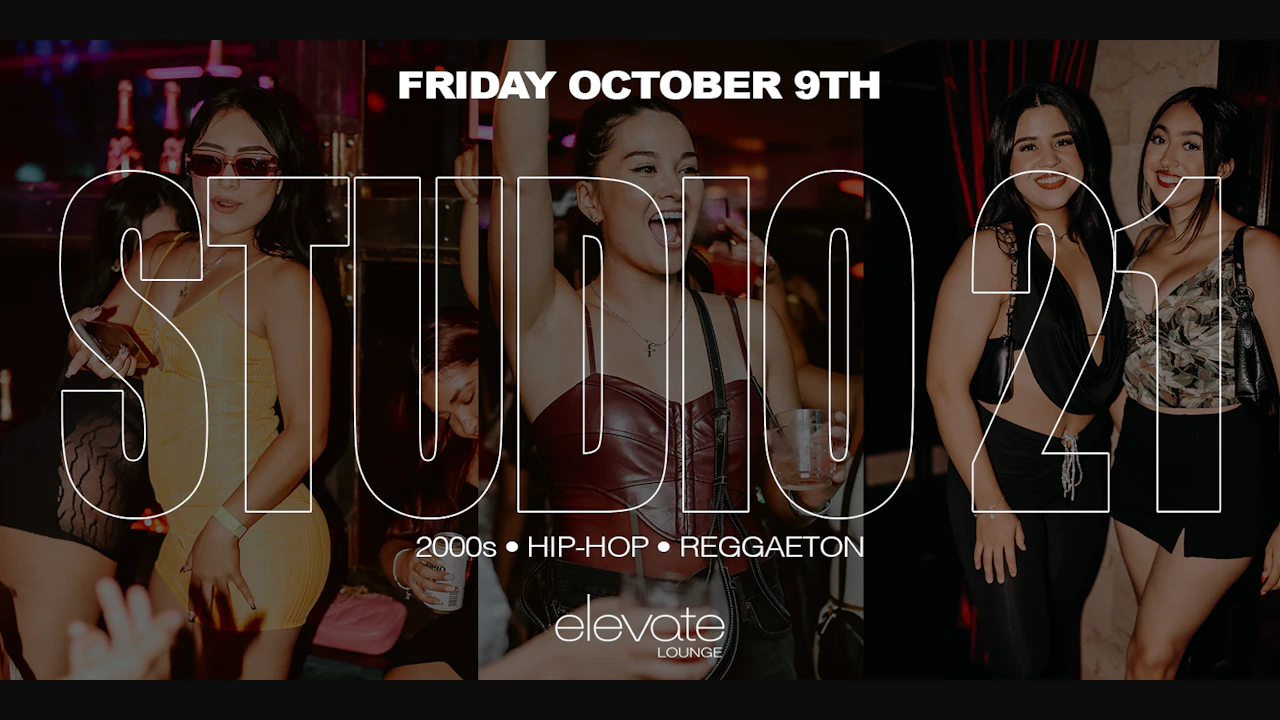 2000s, Hip-hop, Reggaeton Rooftop Party Studio21