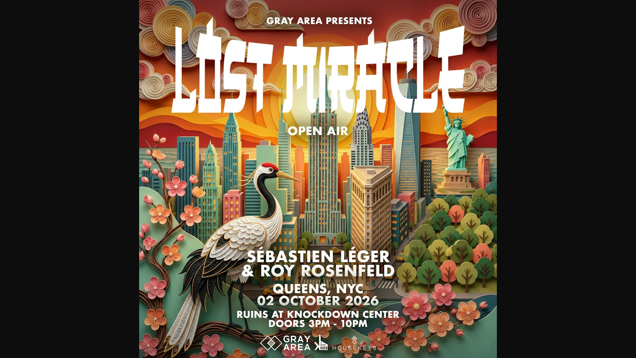 Lost Miracle: Sébastien Léger x Roy Rosenfeld