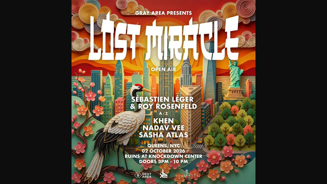 Lost Miracle: Sébastien Léger x Roy Rosenfeld
