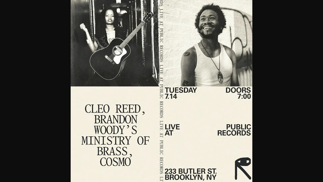 Savannah Harris presents DUAL: Cleo Reed, Brandon Woody’s Ministry of Brass, Cosmo