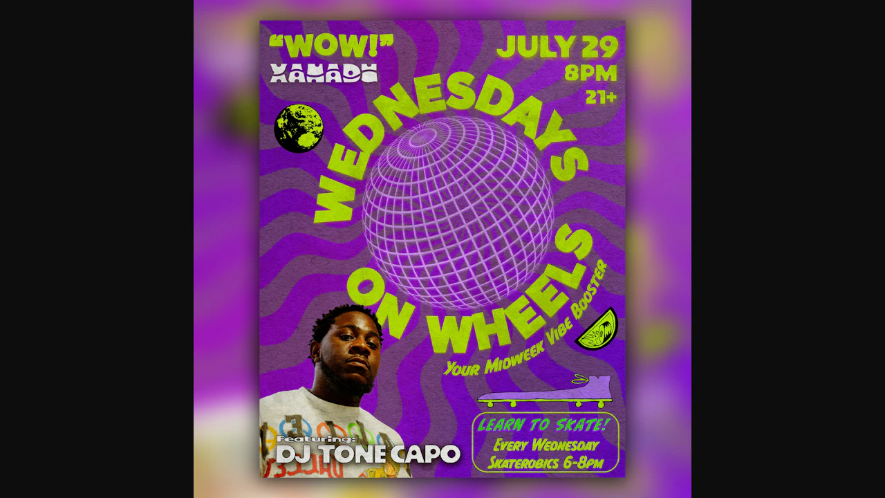 Wednesday on Wheels ft. Tone Capo (skate)