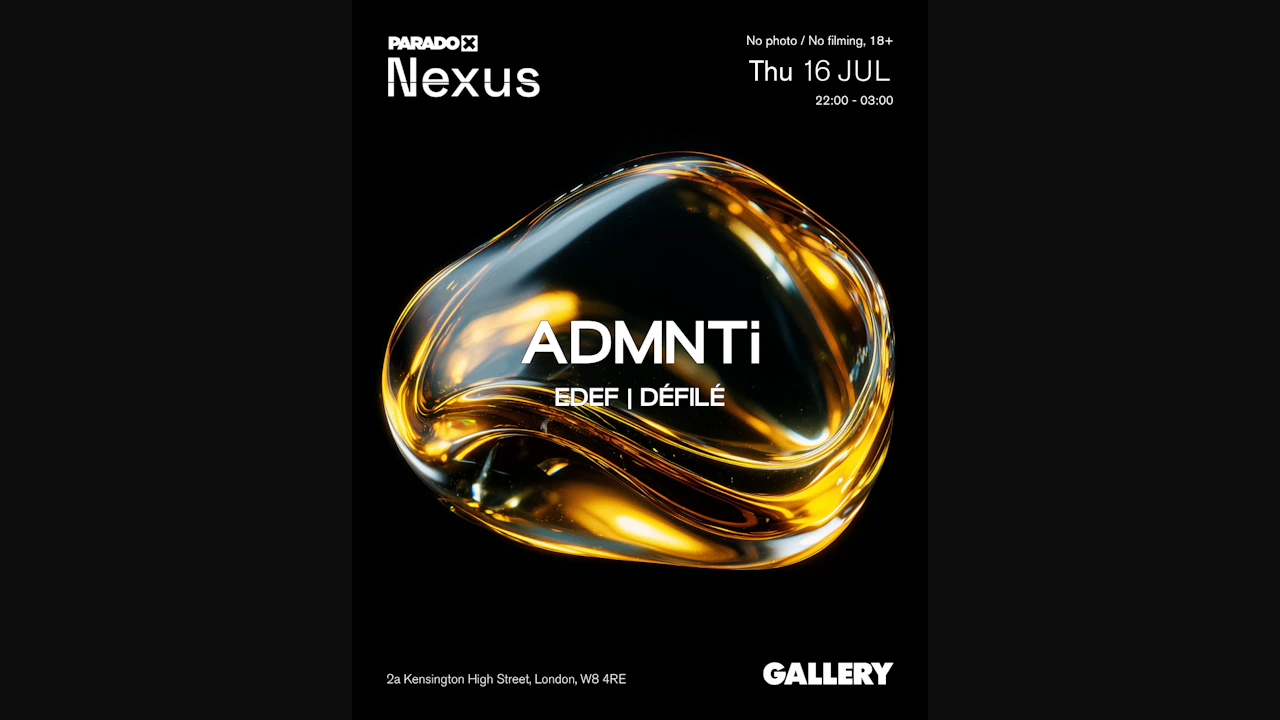 Paradox Nexus: ADMNTi - Thursdays at Gallery