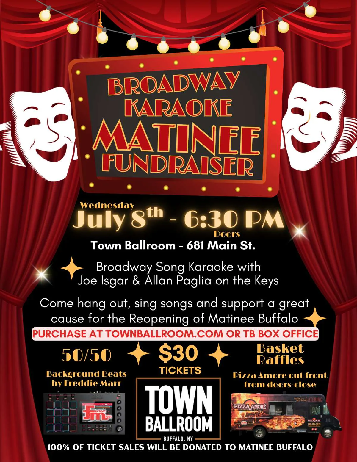 Matinee Fundraiser - Broadway Karaoke