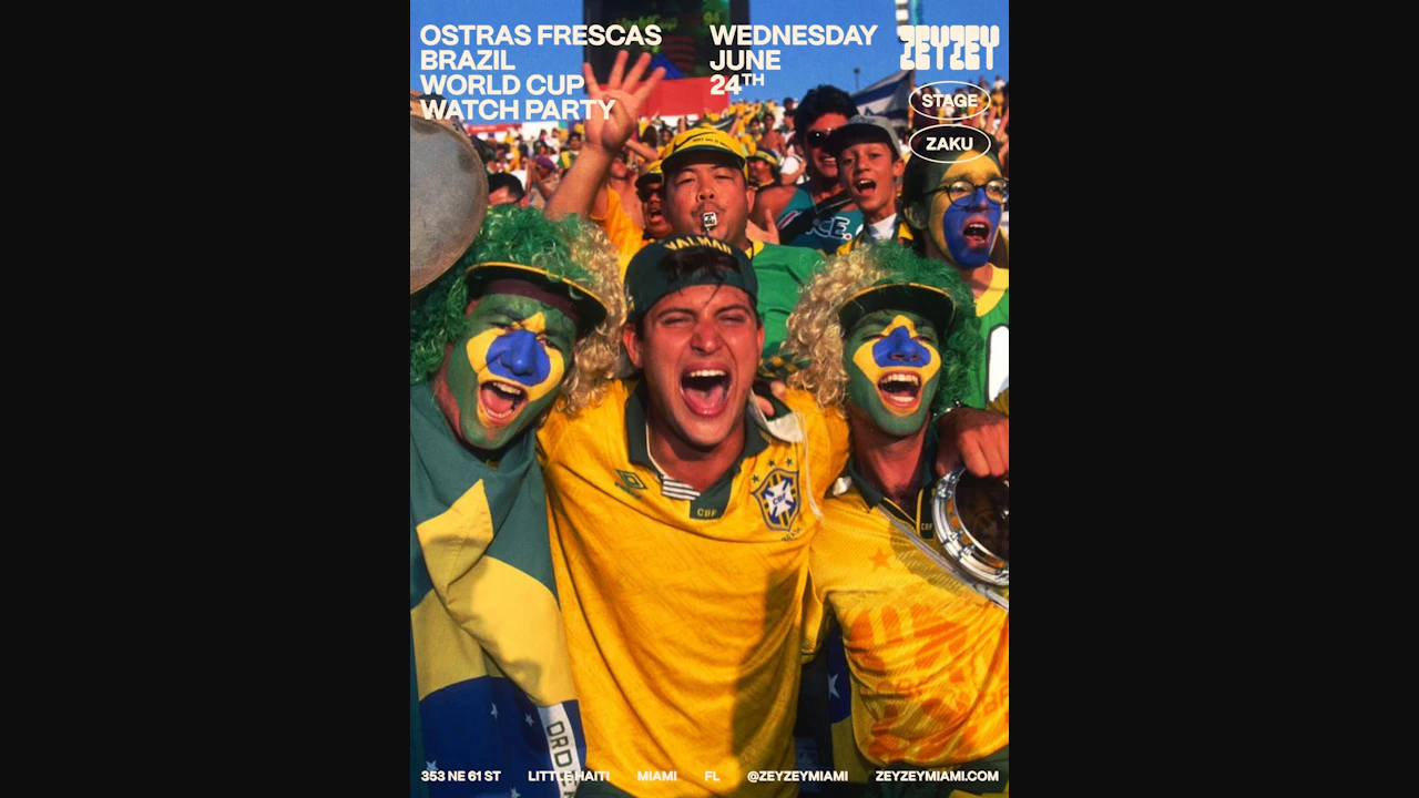 Ostras Frescas x Brazil World Cup Party