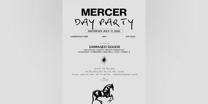 Mercer Day Party