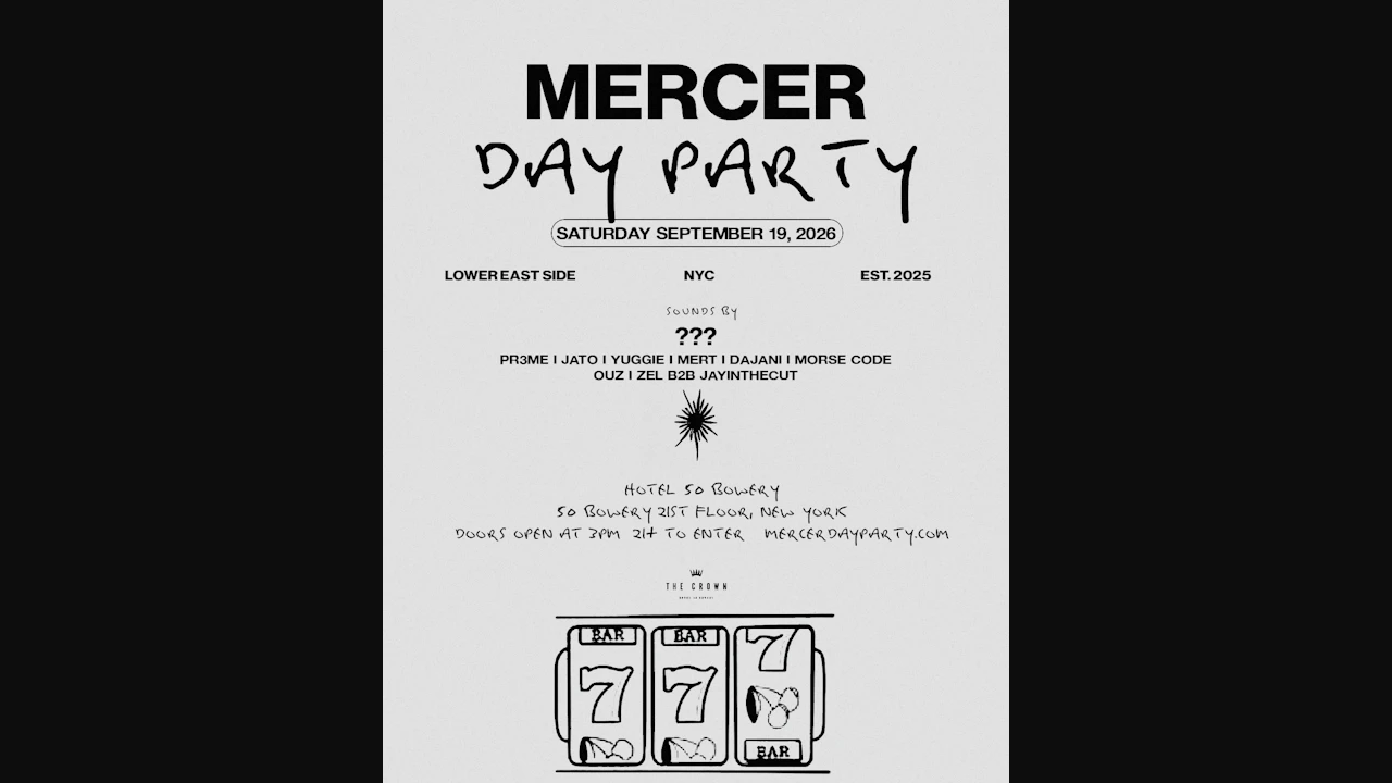 Mercer Day Party