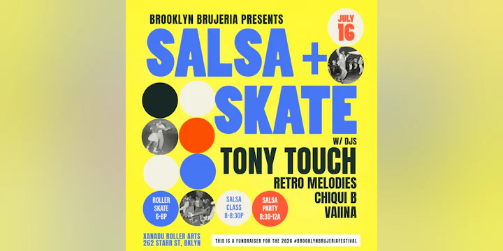 SALSA & SKATE (skate + workshop + dance party)