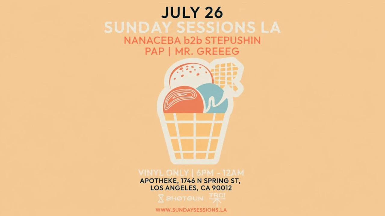 Sunday Sessions LA (Vinyl Only) Open air