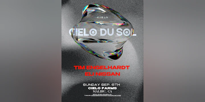 Tim Engelhardt + Eli Nissan(Cielo du Sol in Malibu)