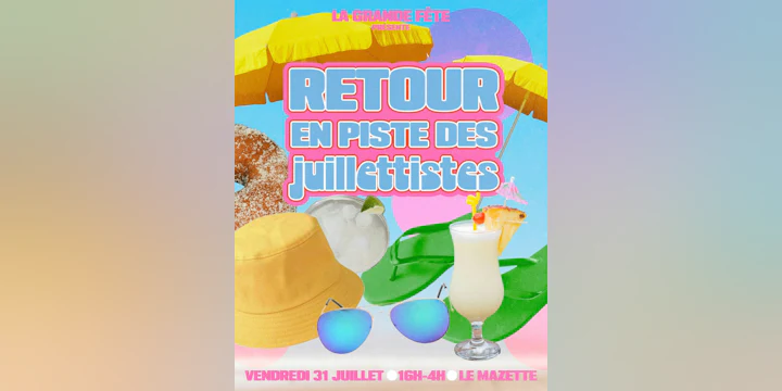 LA Grande Fête Du Retour En Piste Des Juillettistes