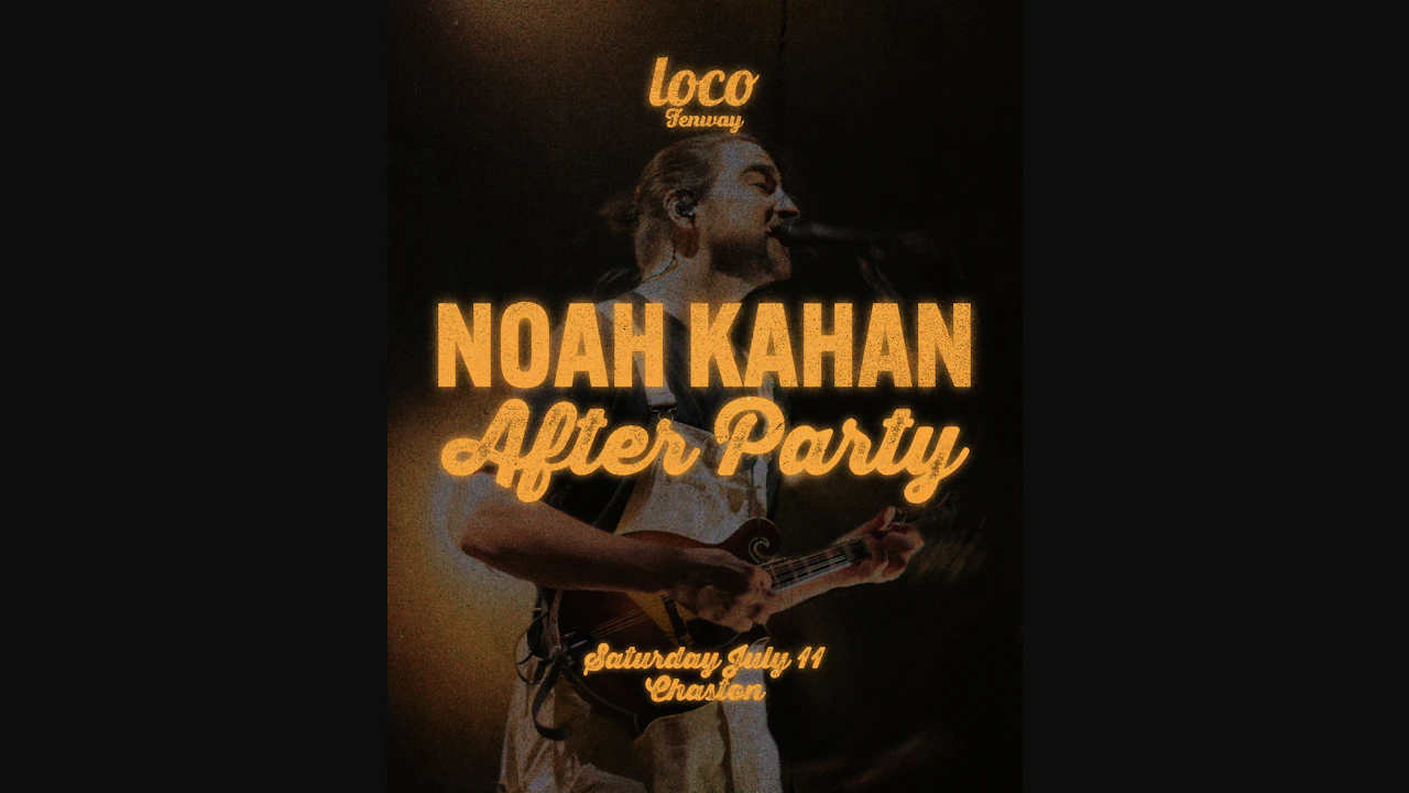 Noah Kahan Concert After Party | Saturday