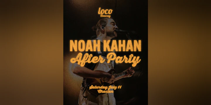 Noah Kahan Concert After Party | Saturday