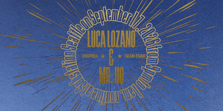 Luca Lozano & Mr. Ho