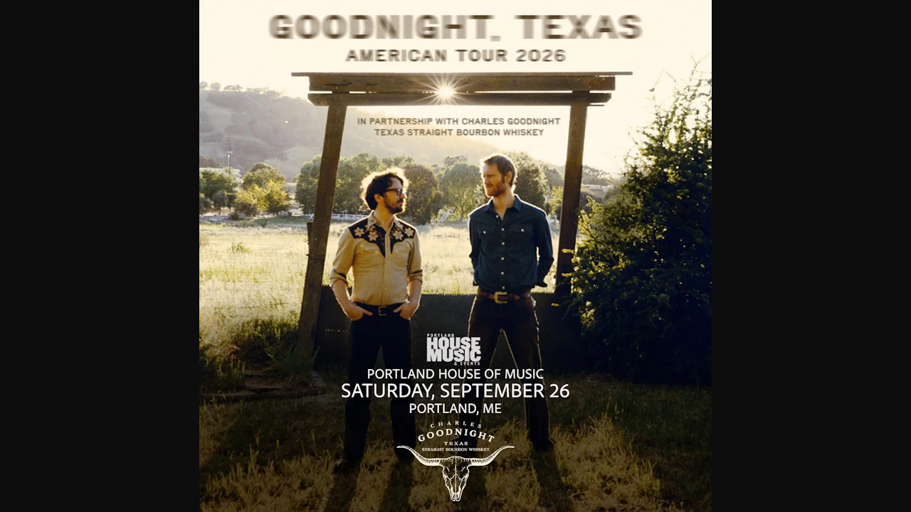Goodnight, Texas - American Tour 2026 w / Jarrod Dickenson