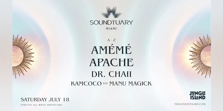 Soundtuary White Party - Viii Anniversary - Jungle Island