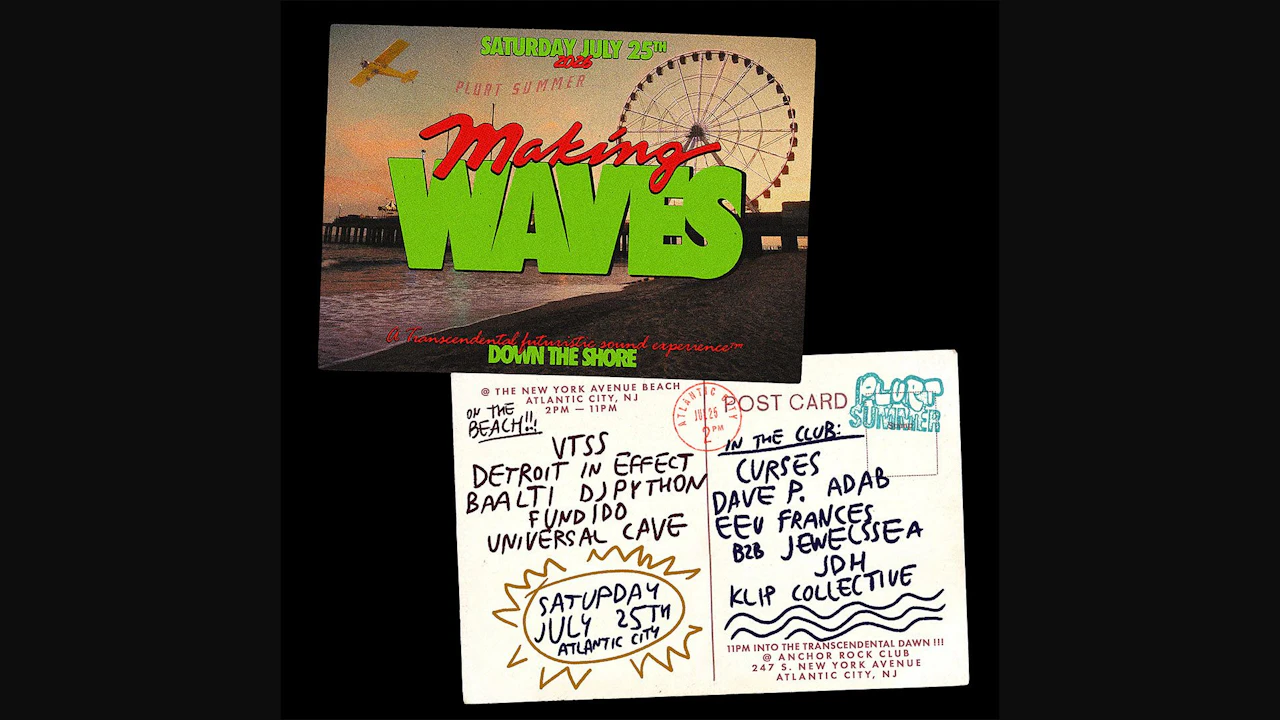 Making Waves - A TRANSCENDENTAL futuristic sound experience DOWN THE SHORE