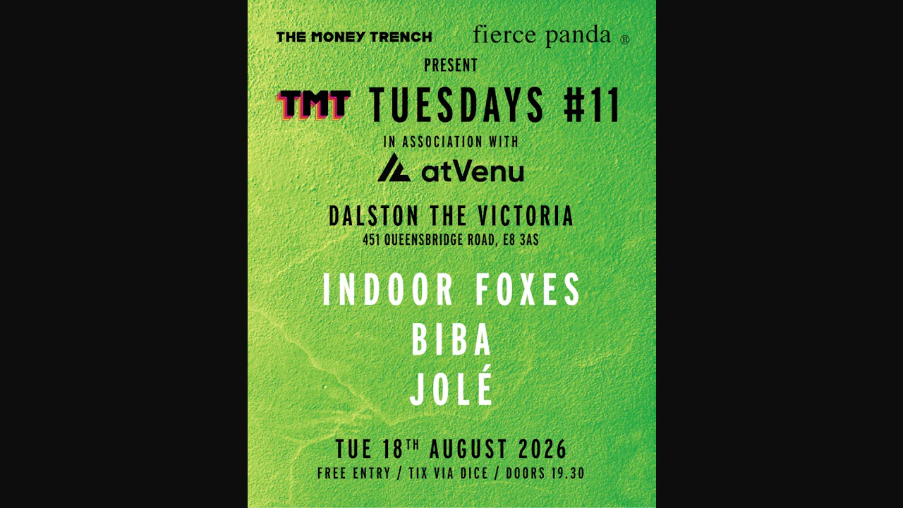 Tmt Tuesdays #11: Indoor Foxes + Biba + Jole