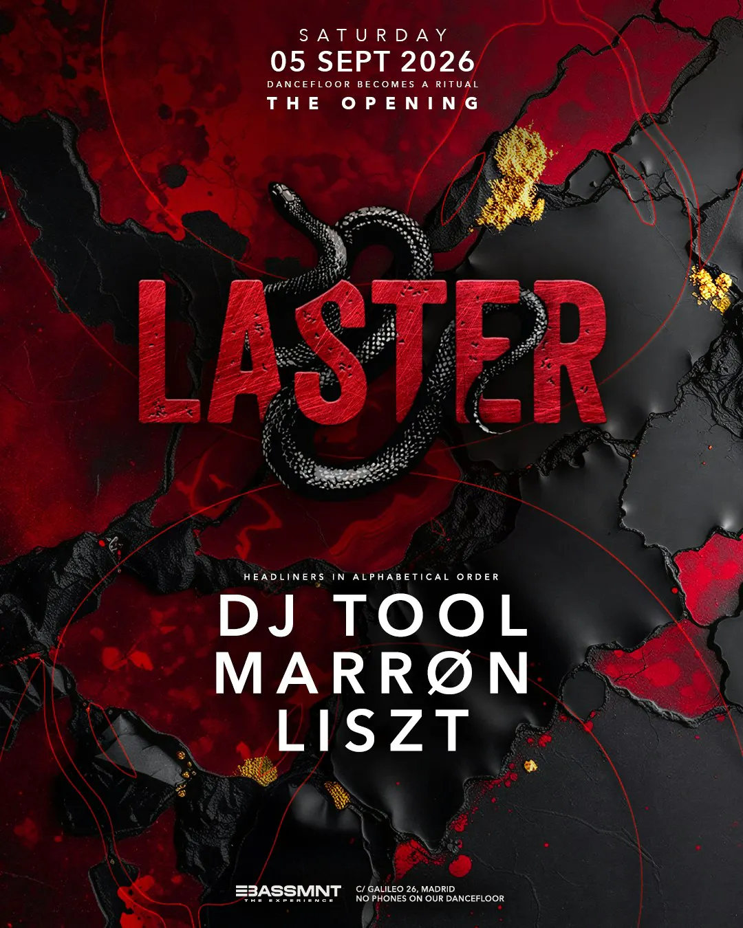 Laster Club presents THE OPENING