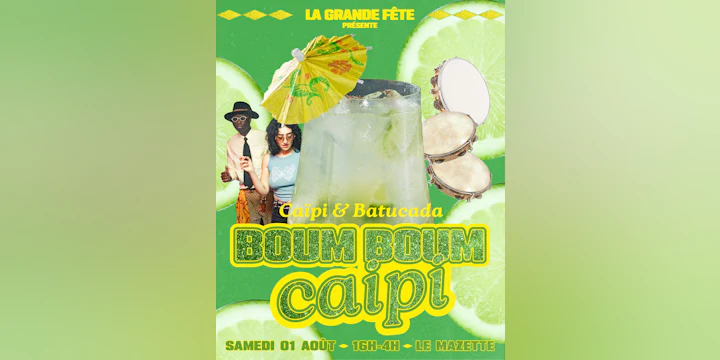 LA Grande Fête : Boom Boom & Caïpi