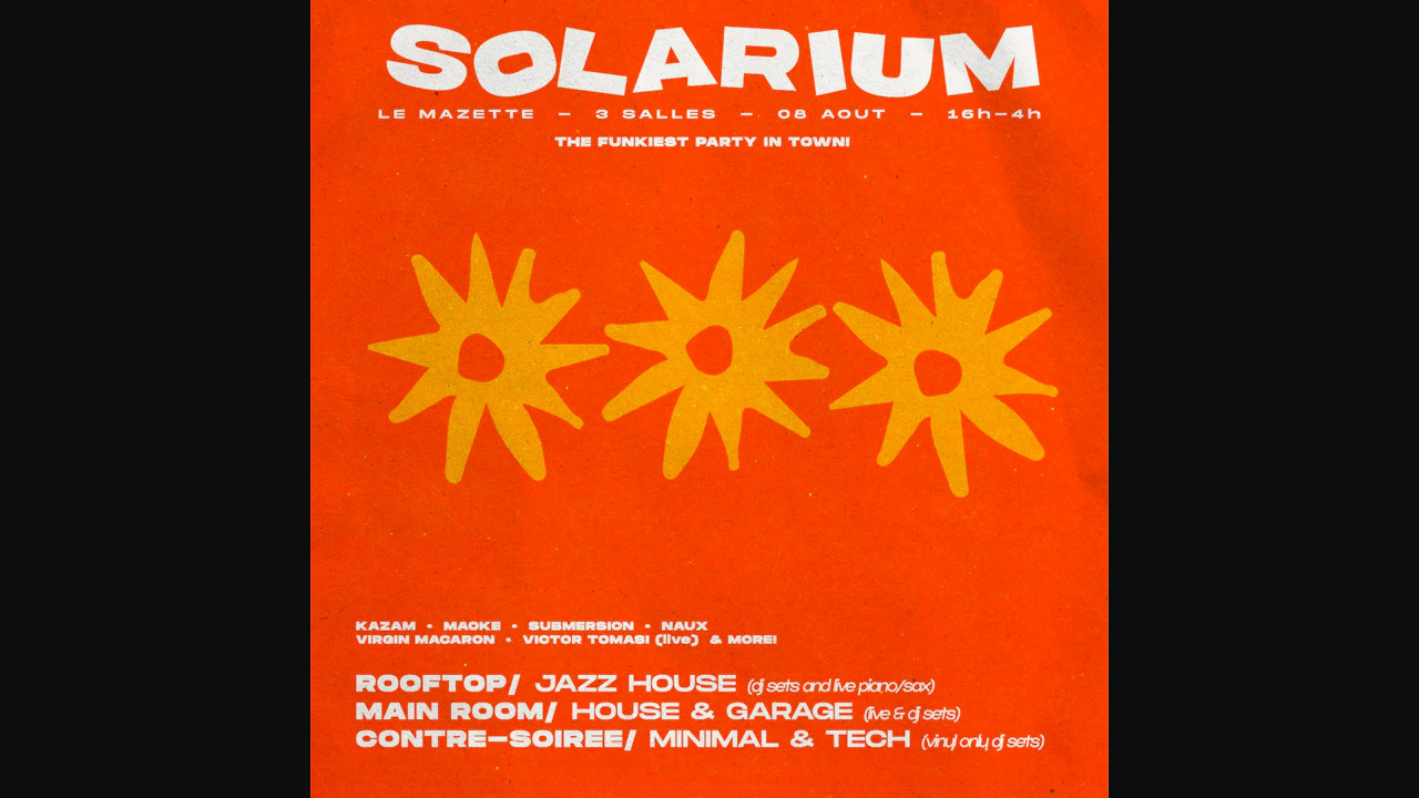 LA Grande Fête De Solarium !!