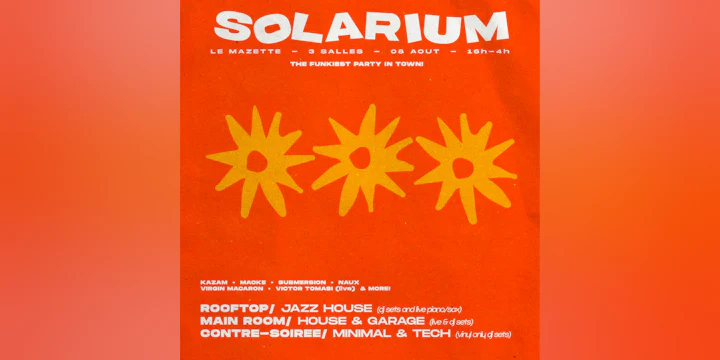LA Grande Fête De Solarium !!