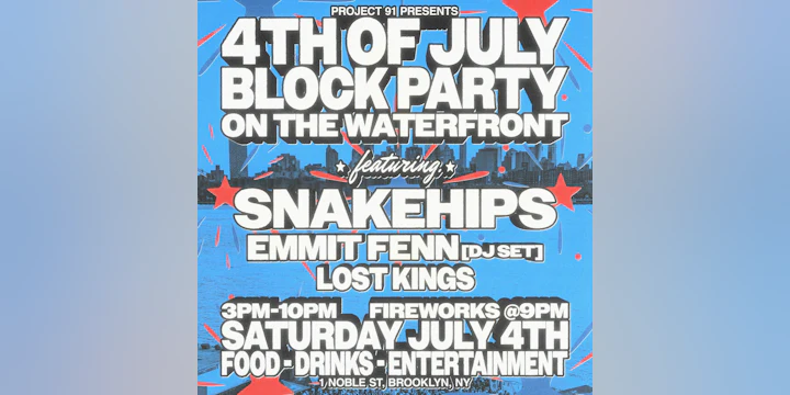 4th Block Party ft. Snakehips, Emmit Fenn, & Lost Kings