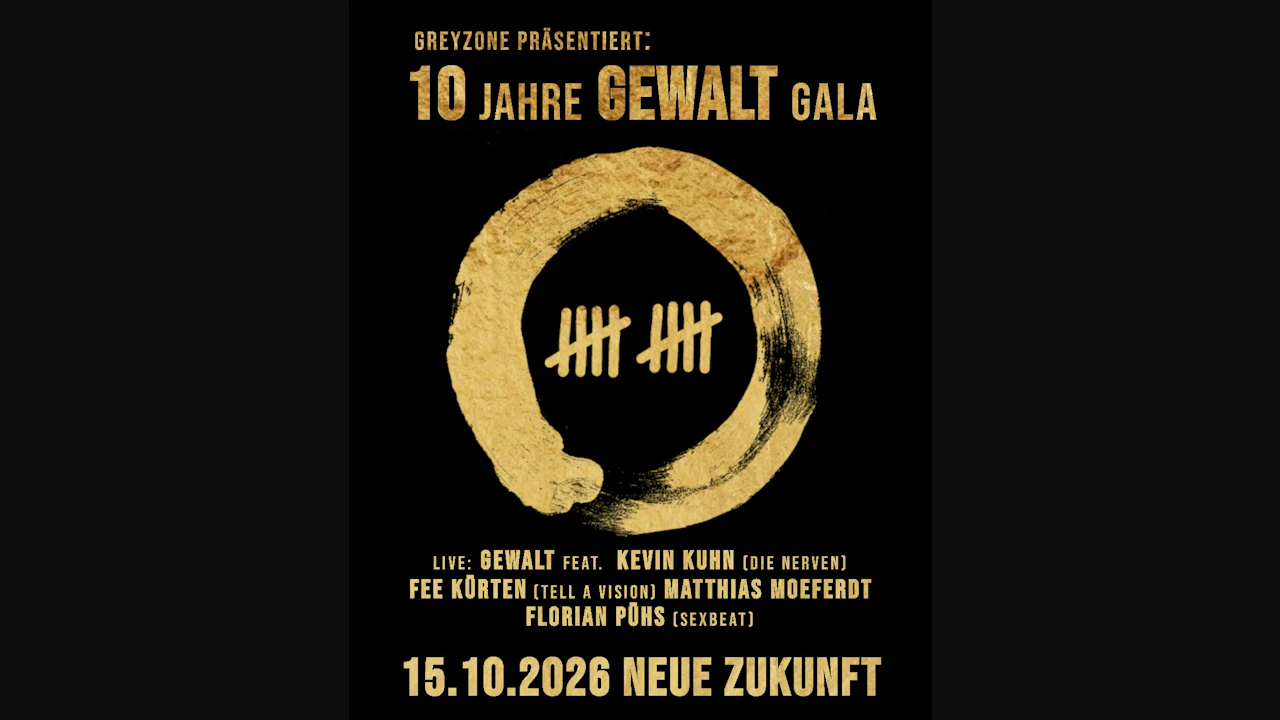 10 Jahre GEWALT Gala