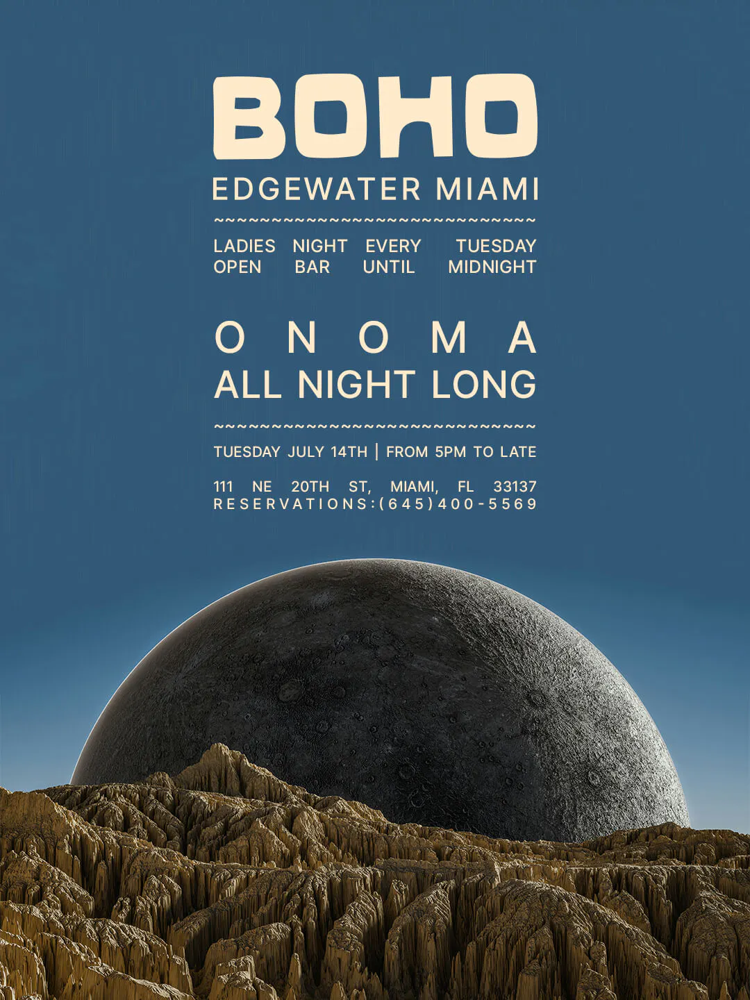 Ladies Night with Onoma (All Night Long)