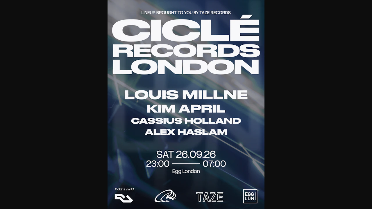 Ciclé Records London - Louis Millne, Kim April + MORE