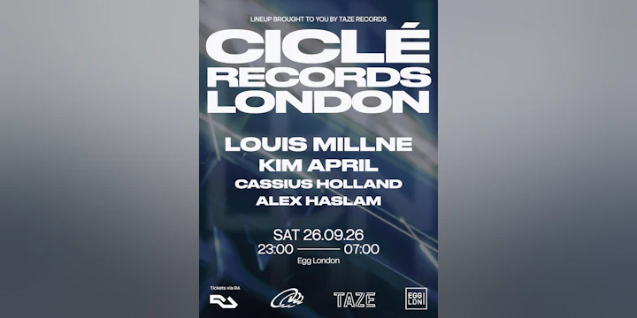 Ciclé Records London - Louis Millne, Kim April + MORE
