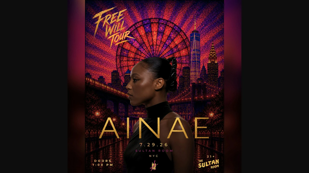 Free Will Tour: Ainae, Chloe Hogan
