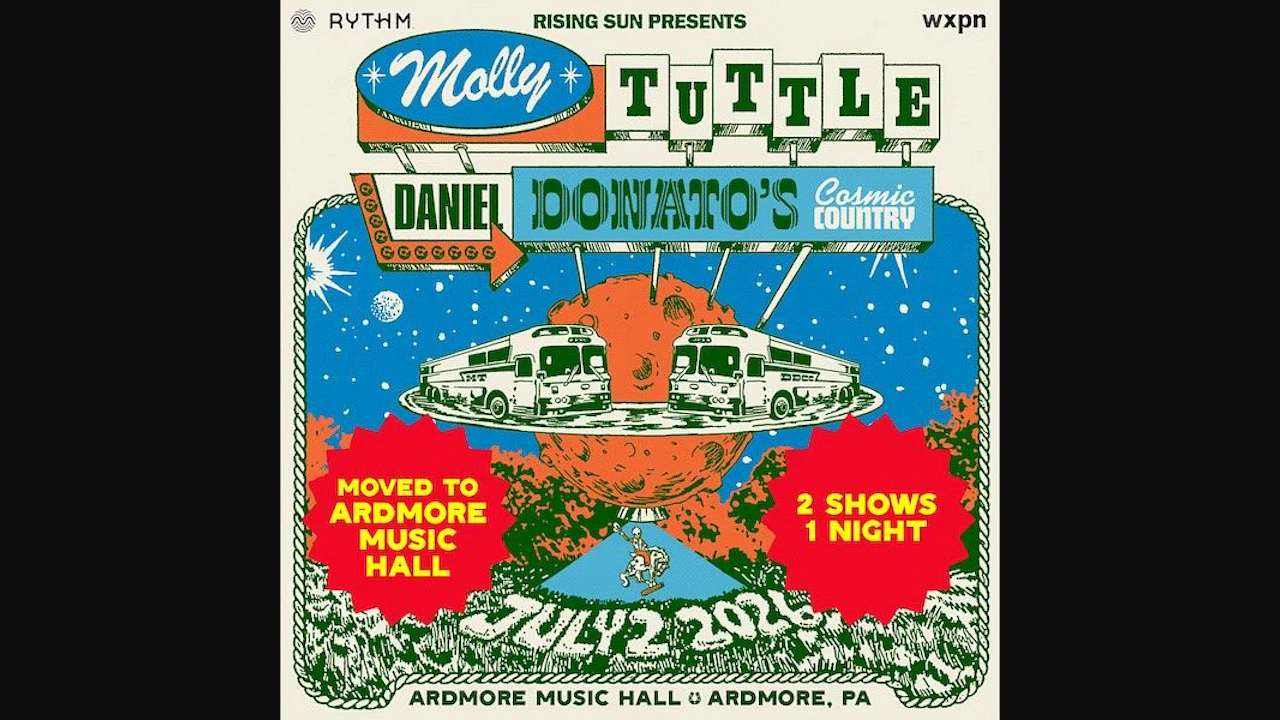 Molly Tuttle + Daniel Donato's Cosmic Country (Moved to Ardmore Music Hall!)