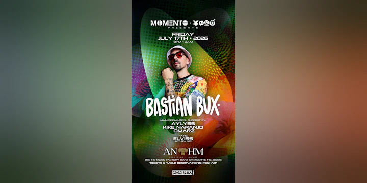 Bastian Bux at Anthm On July 17.