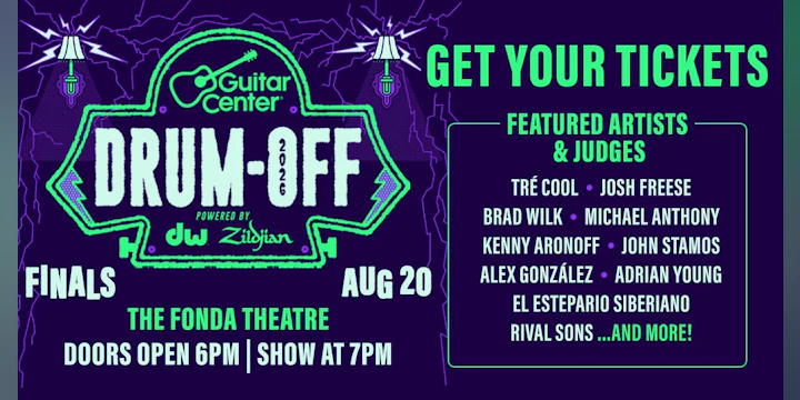 The Return of Guitar Center's Drum Off 2026