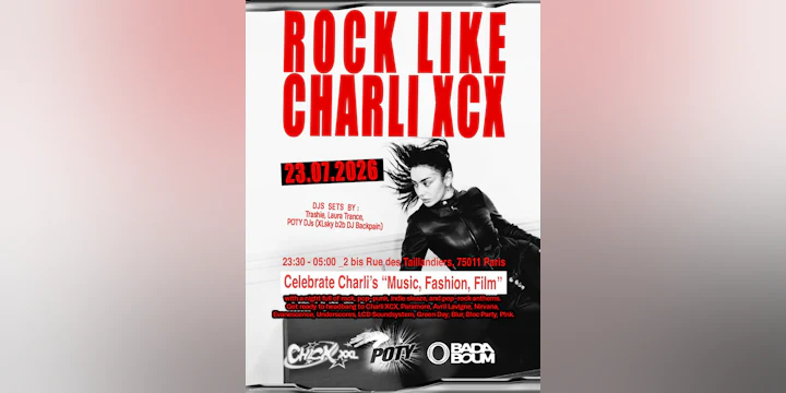 LA Ch!ck x Poty: Rock Like Charli Xcx