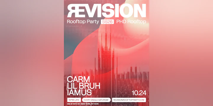 revision rooftop party