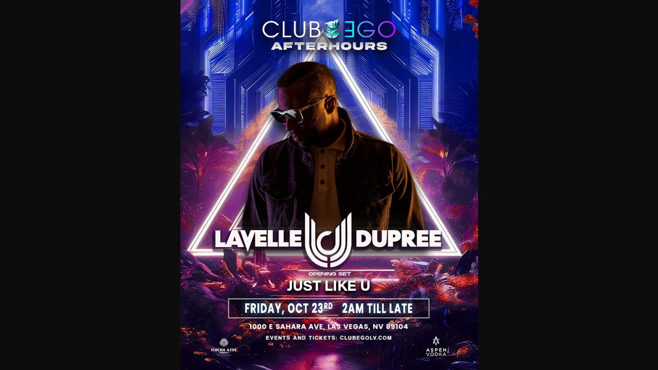 Lavelle Dupree -Friday Night After Hours Party