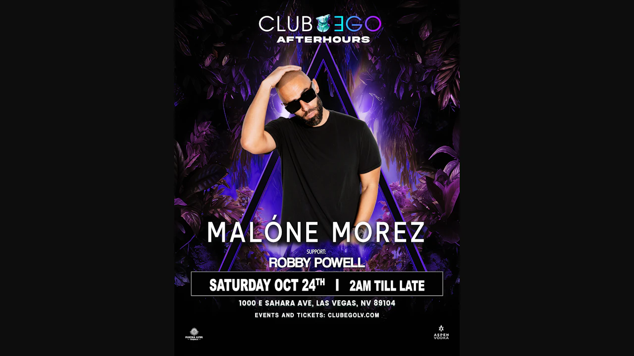 Malone Morez - Saturday Night After Hours Event