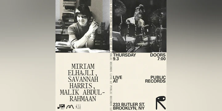 Savannah Harris presents DUAL: Miriam Elhajli, Savannah Harris, Malik Abdul-Rahmaan