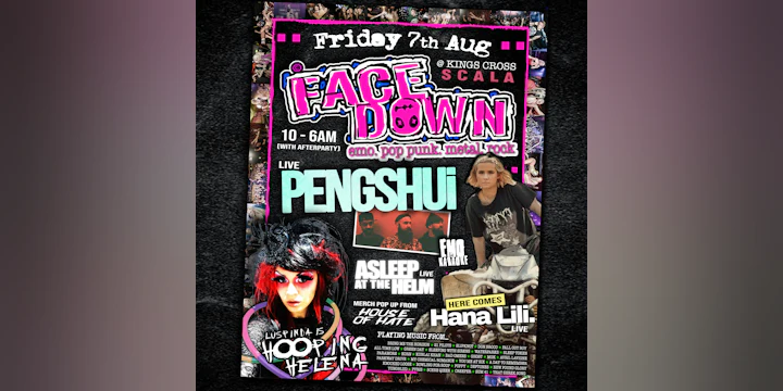 Face Down - Pop Punk, Metal, Emo Night London