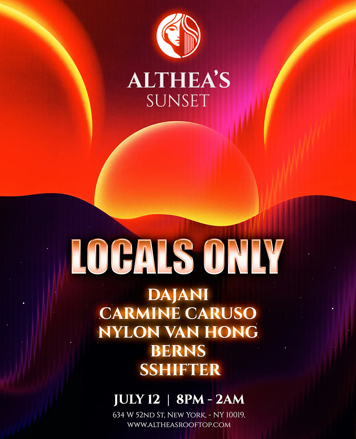 Althea's Sunset: locals only