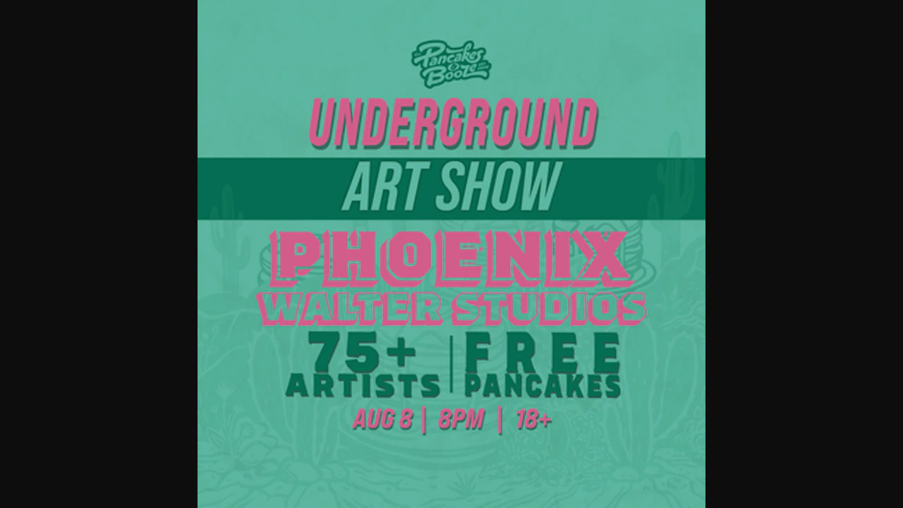 The Pancakes & Booze Art Show