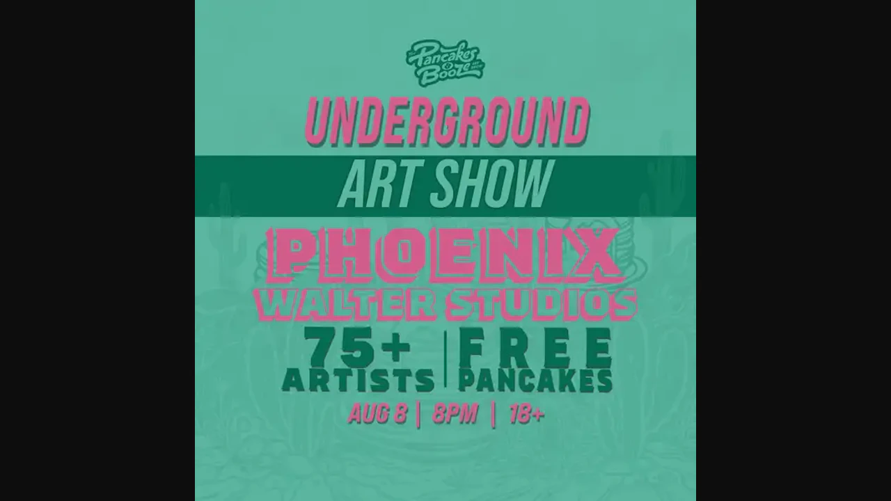 The Pancakes & Booze Art Show