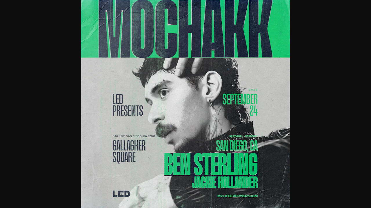 Led Presents Mochakk + Ben Sterling + Jackie Hollander at Gallagher Square &Ndash; Petco Park