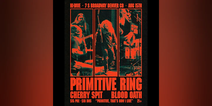 Primitive Ring + Cherry Spit + Blood Oath