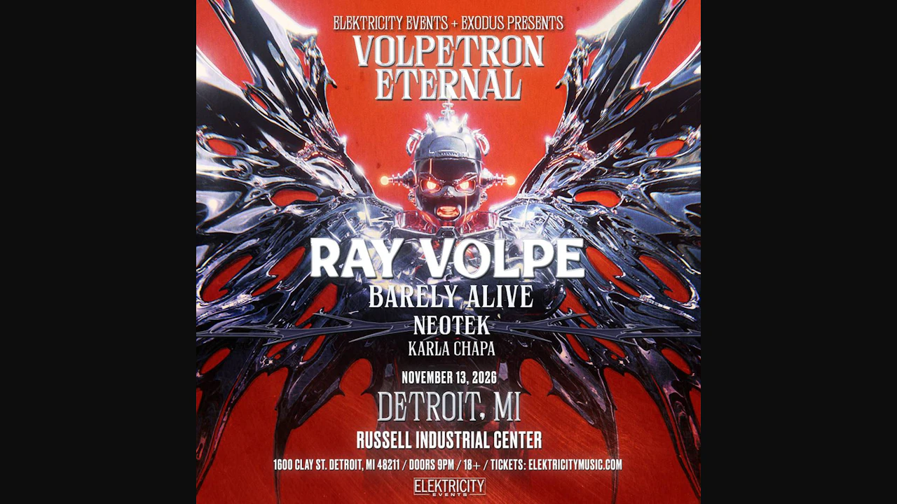 Ray Volpe - Volpetron Eternal Tour