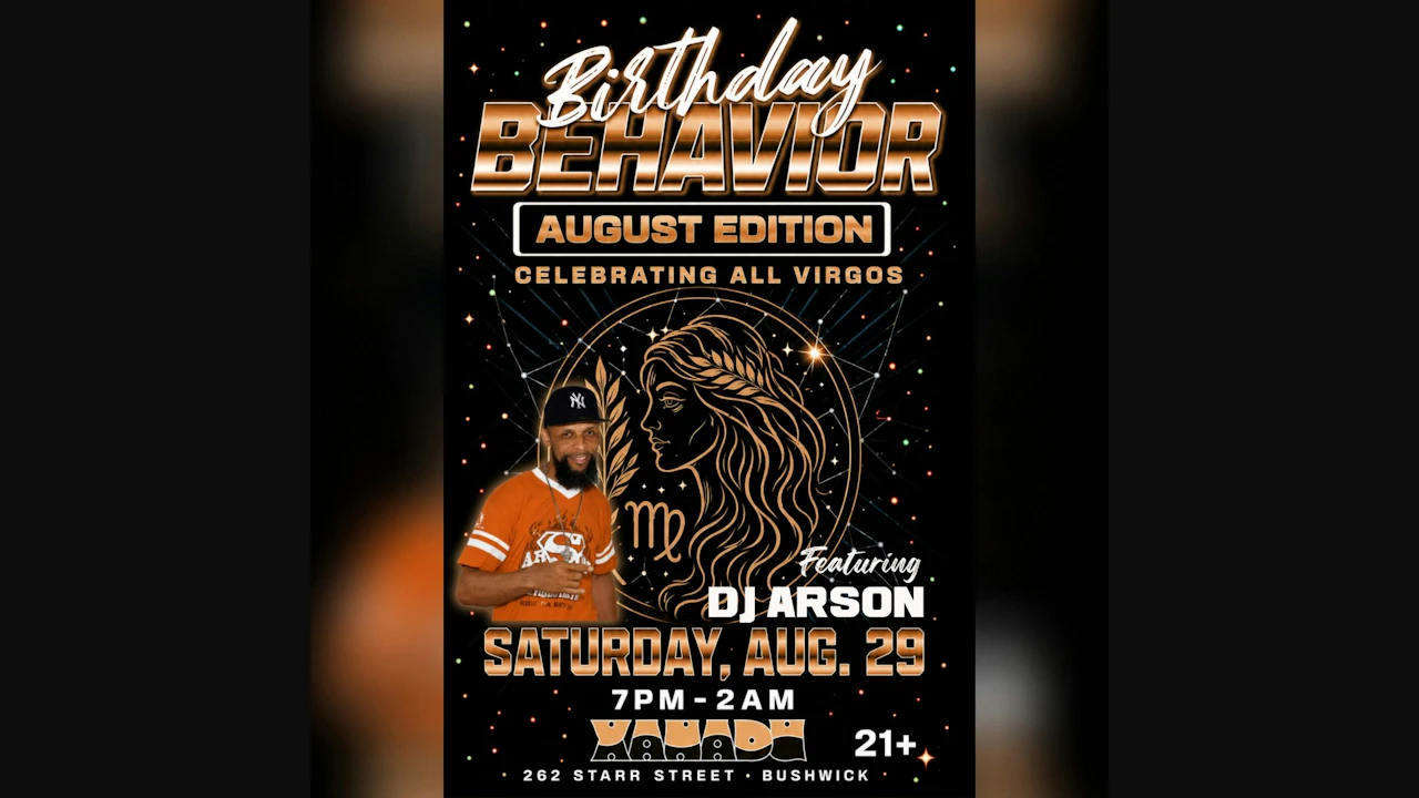 Birthday Behavior: Virgo Edition ft. DJ Arson (skate all night)